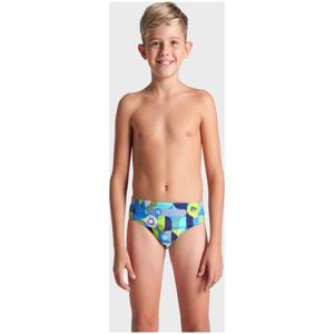 Плавки-сліпи для хлопчиків Arena WALLPAPER SWIM BRIEFS мультиколор дитяча